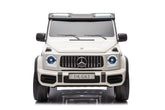 Mercedes Benz G63 AMG Ride On 4x4 White 12V 4M DK-G63 - Colorland Toys